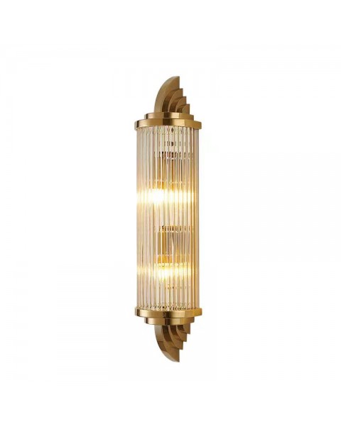 Post-modern light luxury wall lamp living room background wall creative personality hotel aisle stairs bedroom bedside crystal wall lamps