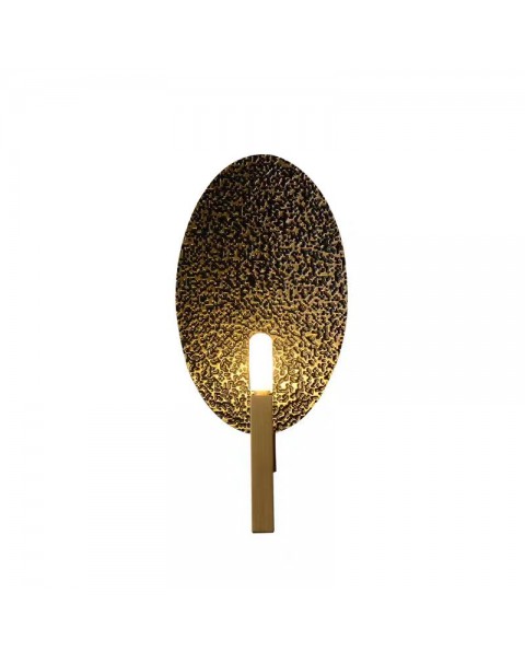 Post-modern light luxury wall lamp copper creative living room background lamp hotel designer aisle lamp bedroom bedside wall lamps