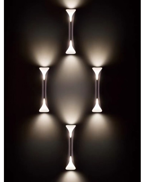 Modern simple living room wall lamp Scandinavian lamps and lanterns minimalist background wall bedroom bedside lamp creative light luxury net red lighting