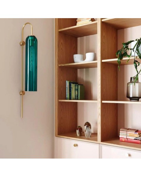 Scandinavian minimalist living room background wall lights creative personality simple post-modern aisle corridor bedroom bedside lamps