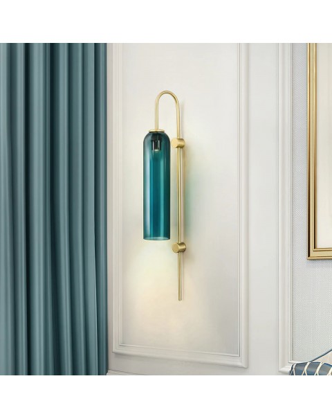 Scandinavian minimalist living room background wall lights creative personality simple post-modern aisle corridor bedroom bedside lamps