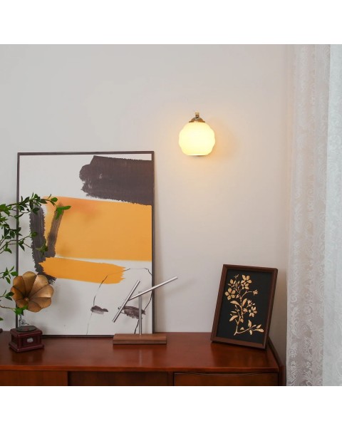 Cumulus wall lamp Czech Central Europe vintage glass Bauhaus industrial style aisle mirror bedside lamp French staircase