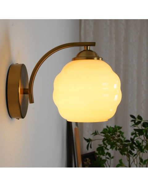 Cumulus wall lamp Czech Central Europe vintage glass Bauhaus industrial style aisle mirror bedside lamp French staircase