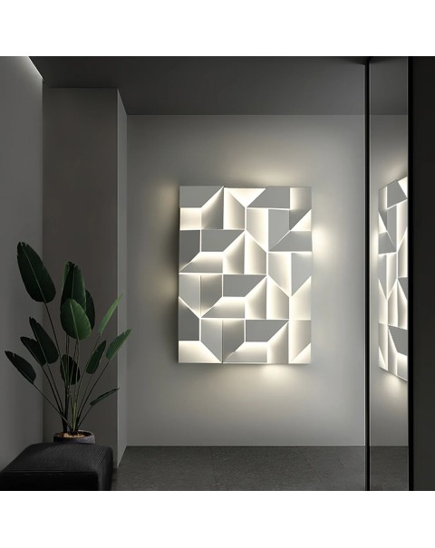 Scandinavian post-modern minimalist creative corridor aisle staircase bedroom living room background wall decorative hanging wall lamps