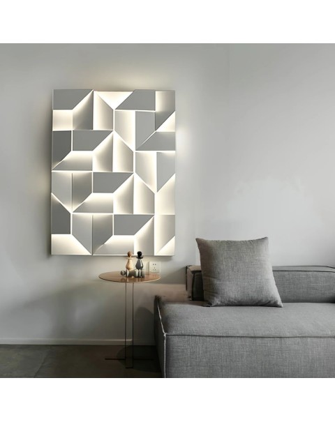 Scandinavian post-modern minimalist creative corridor aisle staircase bedroom living room background wall decorative hanging wall lamps