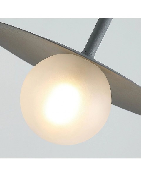 Post-modern Scandinavian style simple creative personality living room background wall aisle corridor balcony flying saucer wall light