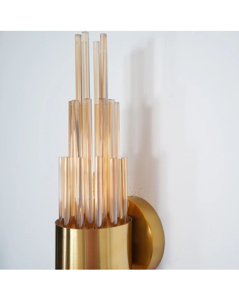 Scandinavian simple designer models living room background wall lamp bedroom bedside dining room stairs aisle entrance light luxury wall lamps