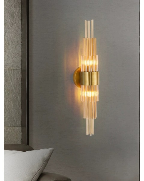 Scandinavian simple designer models living room background wall lamp bedroom bedside dining room stairs aisle entrance light luxury wall lamps