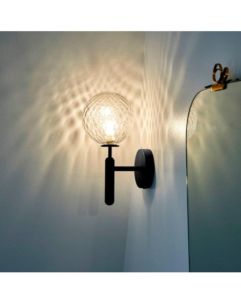 Scandinavian bedroom bedside wall lamp creative personality staircase corridor living room background wall study round ball bathroom mirror front light
