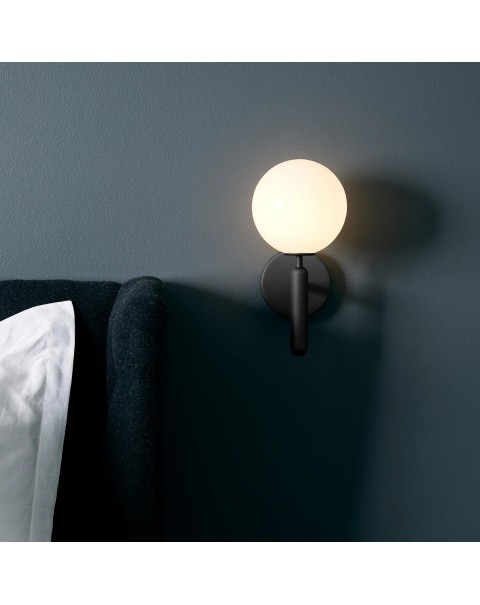 Scandinavian bedroom bedside wall lamp creative personality staircase corridor living room background wall study round ball bathroom mirror front light