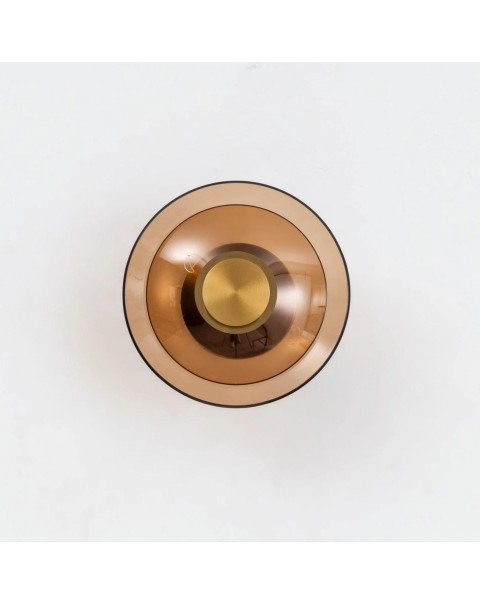 Creative designer models living room back wall minimalist master bedroom bedside premium decorative hotel art glass wall sconce
