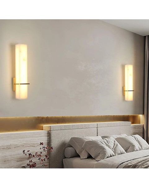 Yunshi wall light light light luxury all copper living room background wall light modern simple bedroom bedside lamps and lanterns