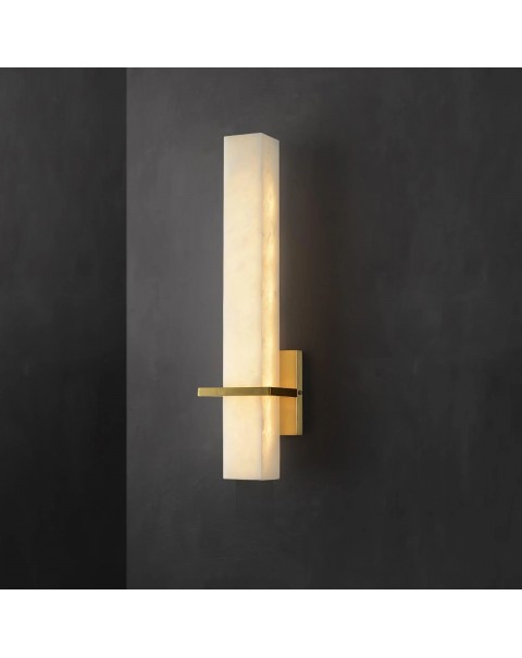 Yunshi wall light light light luxury all copper living room background wall light modern simple bedroom bedside lamps and lanterns