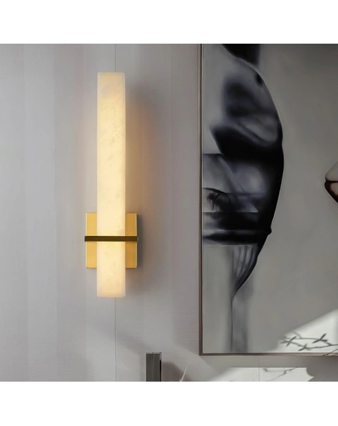 Yunshi wall light light light luxury all copper living room background wall light modern simple bedroom bedside lamps and lanterns
