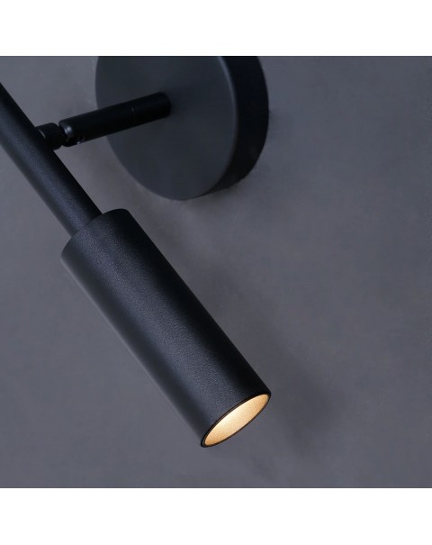 Scandinavian simple LED wall lamp bedroom bedside wall lamp entrance aisle mounted spotlight angle adjustable 95 high colour rendering