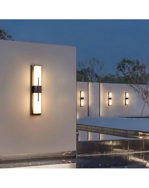 Wall lamp bedroom living room new Chinese style TV background wall light net red staircase balcony light luxury courtyard outdoor waterproof light
