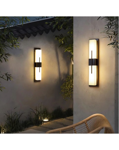 Wall lamp bedroom living room new Chinese style TV background wall light net red staircase balcony light luxury courtyard outdoor waterproof light