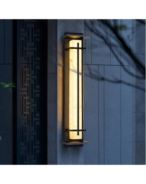 Outdoor wall lamps super bright up and down luminous spotlight long villa gate entrance on both sides of the pillar wall lamp outdoor patio light