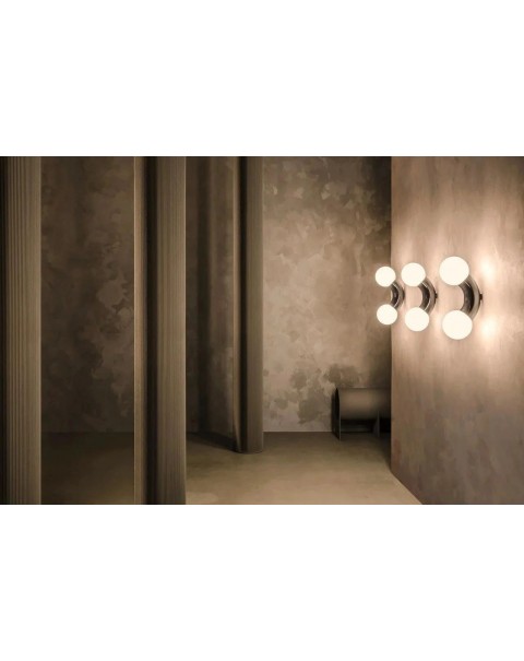 Machine dog orb lamp Scandinavian minimalist bedside atmosphere night light wall aisle entrance TV background wall lights