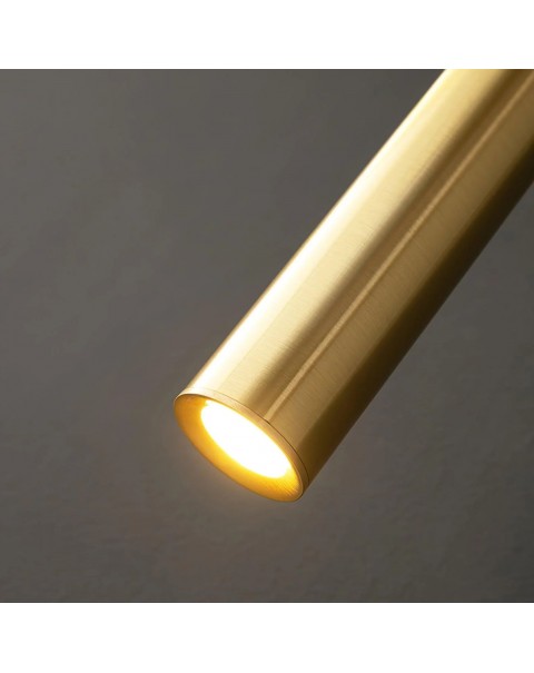 Post-modern wall lamp Hong Kong-style light luxury living room background wall lamp creative copper simple designer bedroom bedside lamps