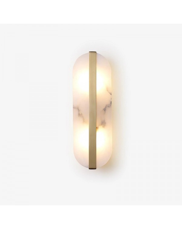 Light luxury copper wall lamp living room backgrou...