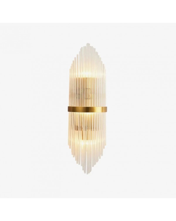 Post-modern crystal wall lamp light luxury creativ...