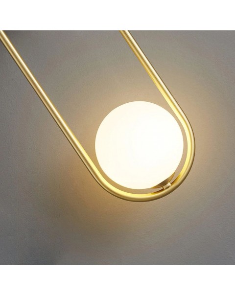 Minimalist all copper wall lamp Scandinavian light luxury minimalist aisle corridor light modern minimalist room bedroom bedside wall lamps