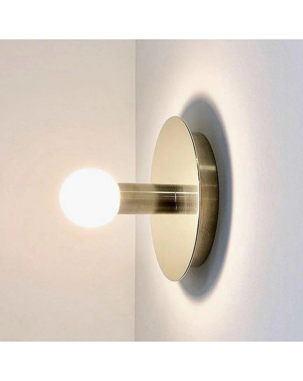 Scandinavian style styling wall lamp background co...