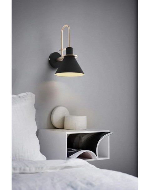 Modern simple wall lamp living room creative background wall aisle wall lamp Scandinavian macaron personality bedroom bedside lamps and lanterns