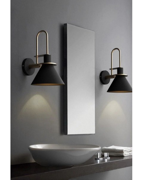 Modern simple wall lamp living room creative background wall aisle wall lamp Scandinavian macaron personality bedroom bedside lamps and lanterns
