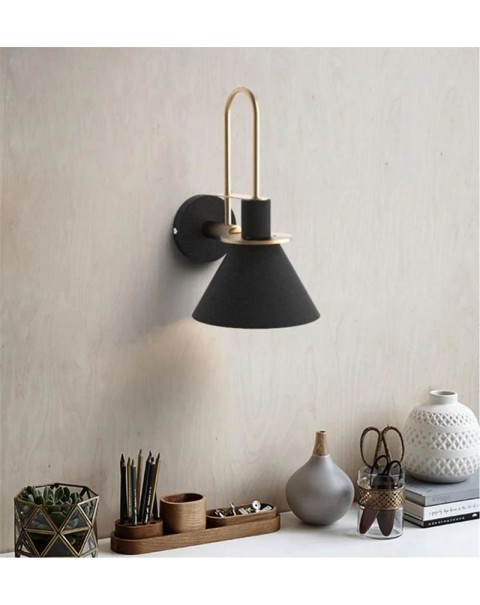 Modern simple wall lamp living room creative background wall aisle wall lamp Scandinavian macaron personality bedroom bedside lamps and lanterns