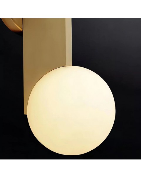 Simple new energy-saving lights light luxury living room bedroom wall gold wall lamp corridor aisle background wall bedside decorative lights