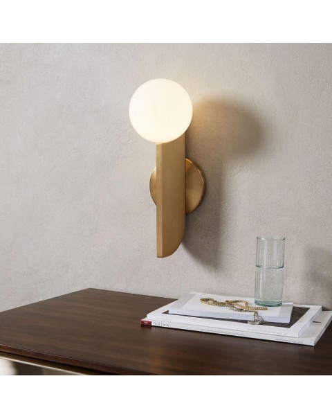 Simple new energy-saving lights light luxury living room bedroom wall gold wall lamp corridor aisle background wall bedside decorative lights