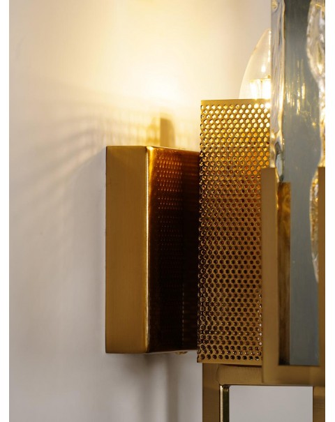 Simple post-modern Scandinavian wall lamp hotel bedroom bedside lamp creative light luxury corridor aisle background wall decorative lights
