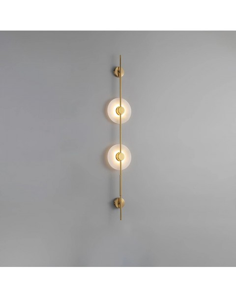 Scandinavian minimalist post-modern living room TV background wall lamp hotel stairs villa sales minister terms wall lamps