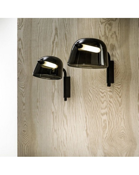 Post-modern minimalist Scandinavian style creative study designer living room glass bedroom bedside lamp wall lights
