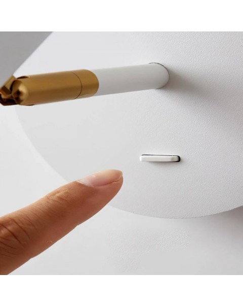 Modern Scandinavian waterproof mirror cabinet light restroom bathroom toilet led mirror front light bedroom bedside hotel wall light