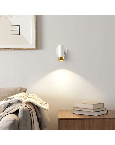 Modern Scandinavian waterproof mirror cabinet light restroom bathroom toilet led mirror front light bedroom bedside hotel wall light