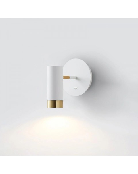 Modern Scandinavian waterproof mirror cabinet light restroom bathroom toilet led mirror front light bedroom bedside hotel wall light