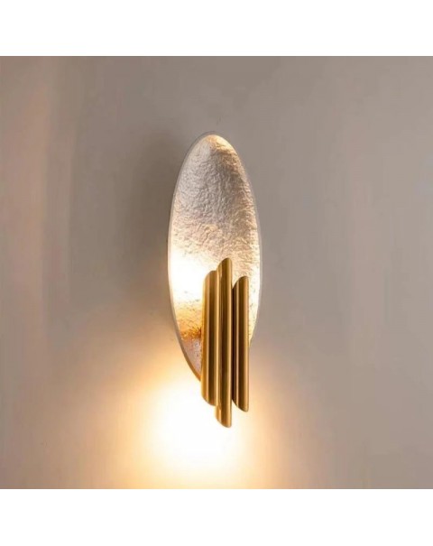 Scandinavian minimalist light luxury living room wall lamp post-modern creative aisle stairwell background wall bedside designer wall lamps