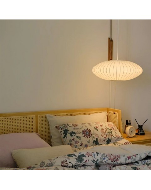 Year Round Park Copper Lamp Modern Light Luxury Simple All Copper Walnut Living Room Sofa Bedroom Bedside Swing Arm Wall Sconce