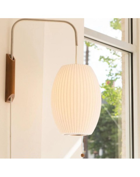 Year Round Park Copper Lamp Modern Light Luxury Simple All Copper Walnut Living Room Sofa Bedroom Bedside Swing Arm Wall Sconce