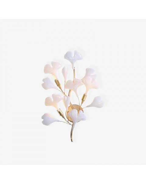 Wall lamp bedroom bedside lamp living room background wall creative light luxury crystal aisle light Scandinavian wall lamp 2024 new