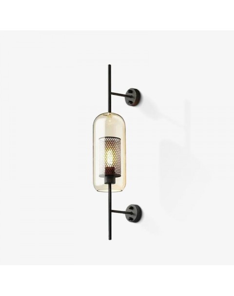 Scandinavian post-modern light luxury wall lamp simple creative personality restaurant living room background wall bedroom bedside decorative wall lamps
