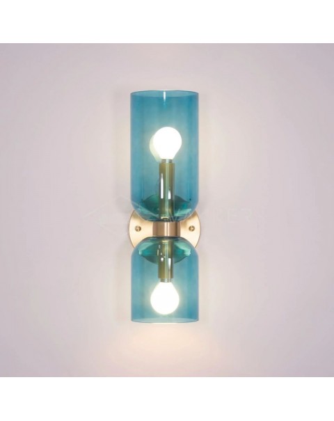 Scandinavian simplicity creative glass wall lamp aisle bedroom living room bedside lamp wall lamp study art luxury wall lamps