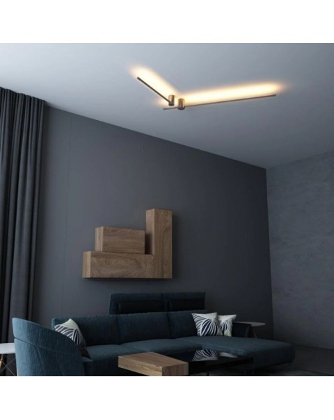 Minimalist bedside wall lamp bedroom modern minimalist Scandinavian LED sofa back wall bedroom bedside lamp long a wordMinimalist bedside wall lamp bedroom modern minimalist Scandinavian LED sofa back wall bedroom bedside lamp long a word