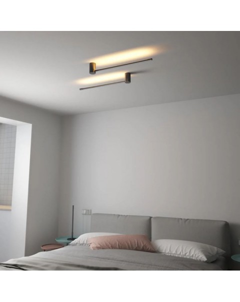 Minimalist bedside wall lamp bedroom modern minimalist Scandinavian LED sofa back wall bedroom bedside lamp long a wordMinimalist bedside wall lamp bedroom modern minimalist Scandinavian LED sofa back wall bedroom bedside lamp long a word
