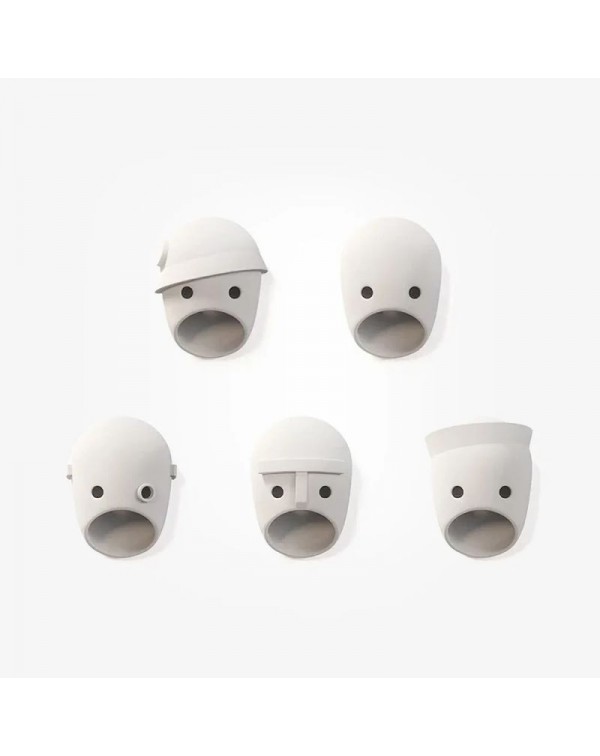 Scandinavian Danish mask wall lamp creative person...