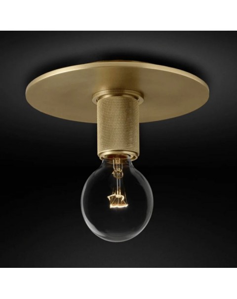 Simple post-modern glass balcony bedroom checkroom ceiling light Scandinavian minimalist corridor aisle entrance crystal lamps