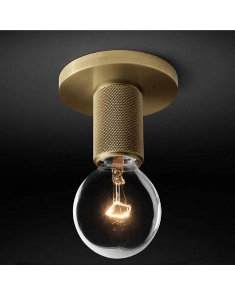 Simple post-modern glass balcony bedroom checkroom ceiling light Scandinavian minimalist corridor aisle entrance crystal lamps